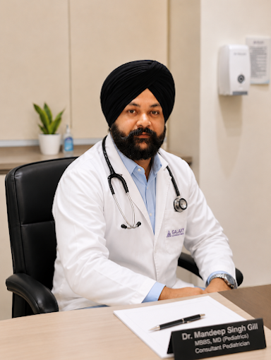 Dr. Mandeep Singh Gill – Paediatrician in Dehradun | MS Galaxy Hospital